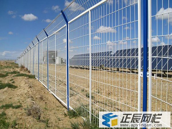 光伏電站圍欄效果圖