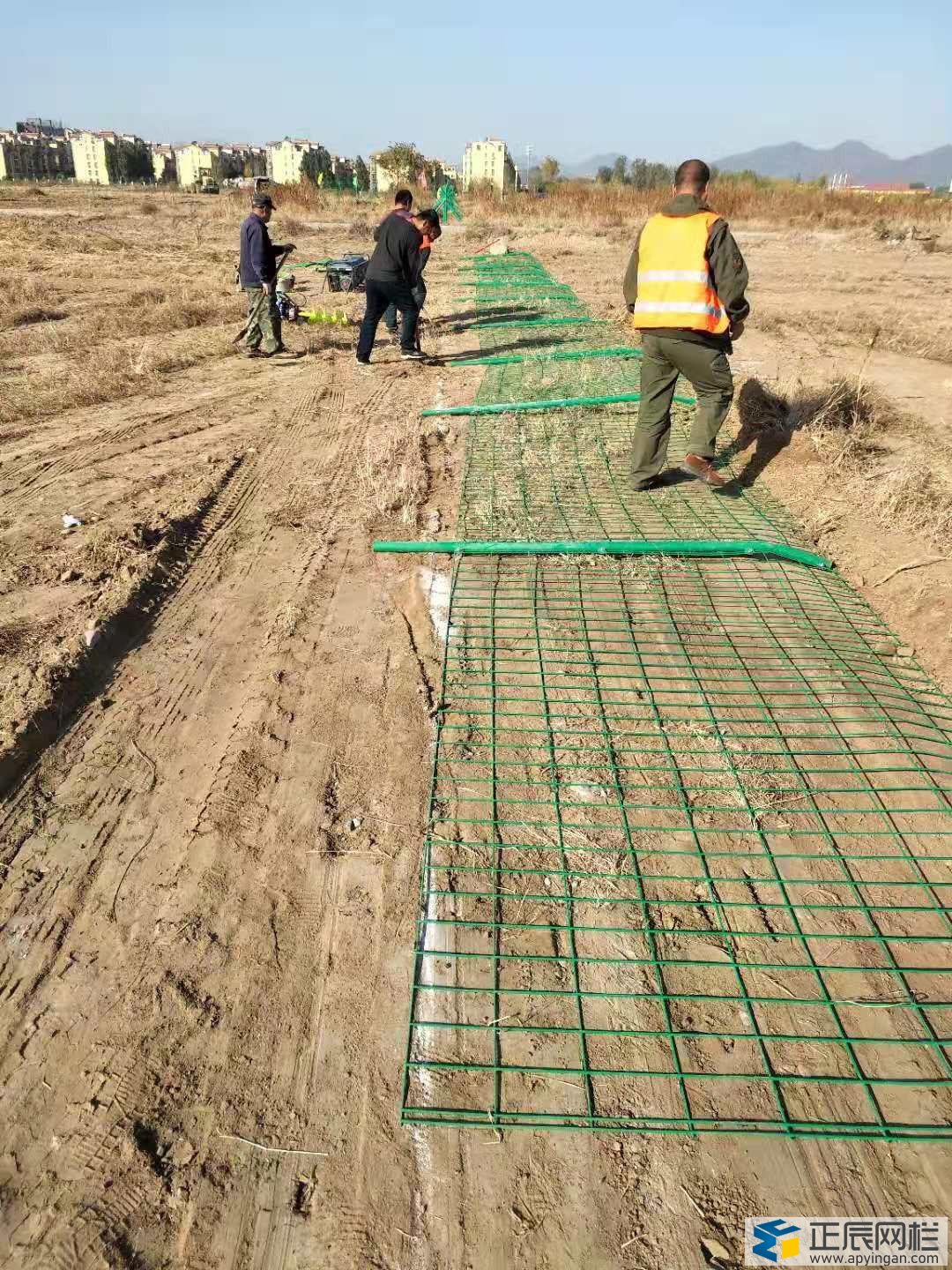 護欄網安裝流程